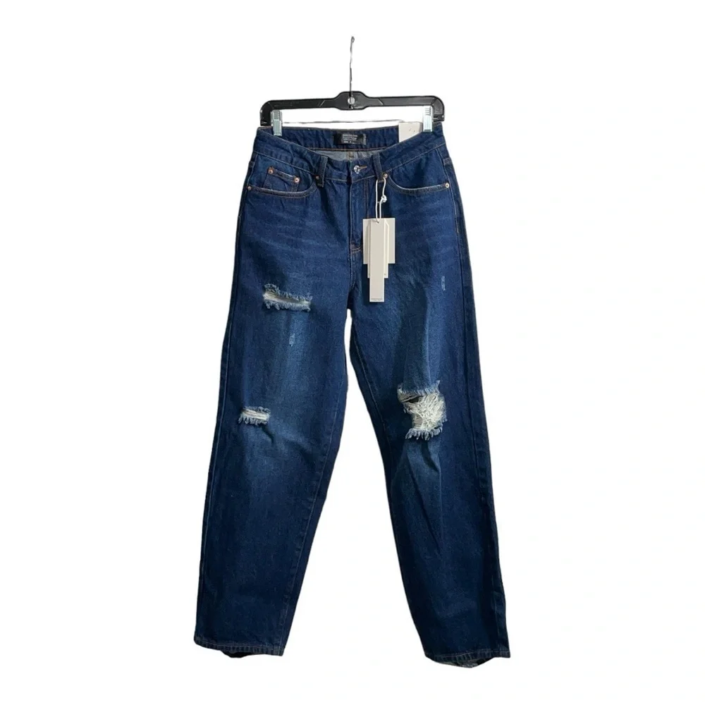 MONKEY RIDE JEANS Distressed Original Vintage Dad fit size 5